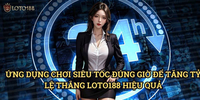 Chơi siêu tốc đúng giờ để tăng tỷ lệ thắng Loto188: Nghệ Thuật Nắm Bắt Thời Cơ 3 Ứng Dụng Chơi siêu tốc đúng giờ để tăng tỷ lệ thắng Loto188 Hiệu Quả