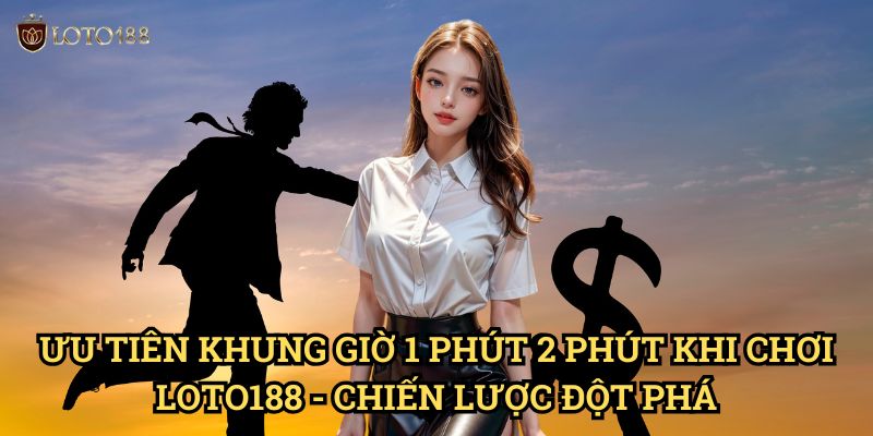 Ưu tiên khung giờ 1 phút 2 phút khi chơi Loto188: Bí Quyết Tối Ưu Cơ Hội Chiến Thắng 3 Ưu tiên khung giờ 1 phút 2 phút khi chơi Loto188 - Chiến Lược Đột Phá