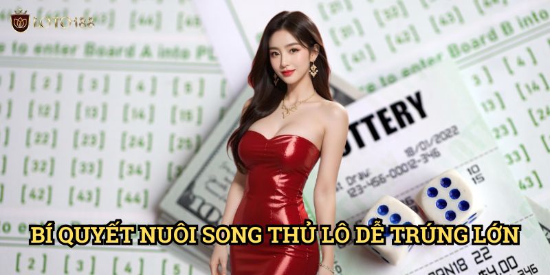 Bí quyết nuôi song thủ lô dễ trúng lớn Loto188: Chiến Thuật Song Hành Thành Công